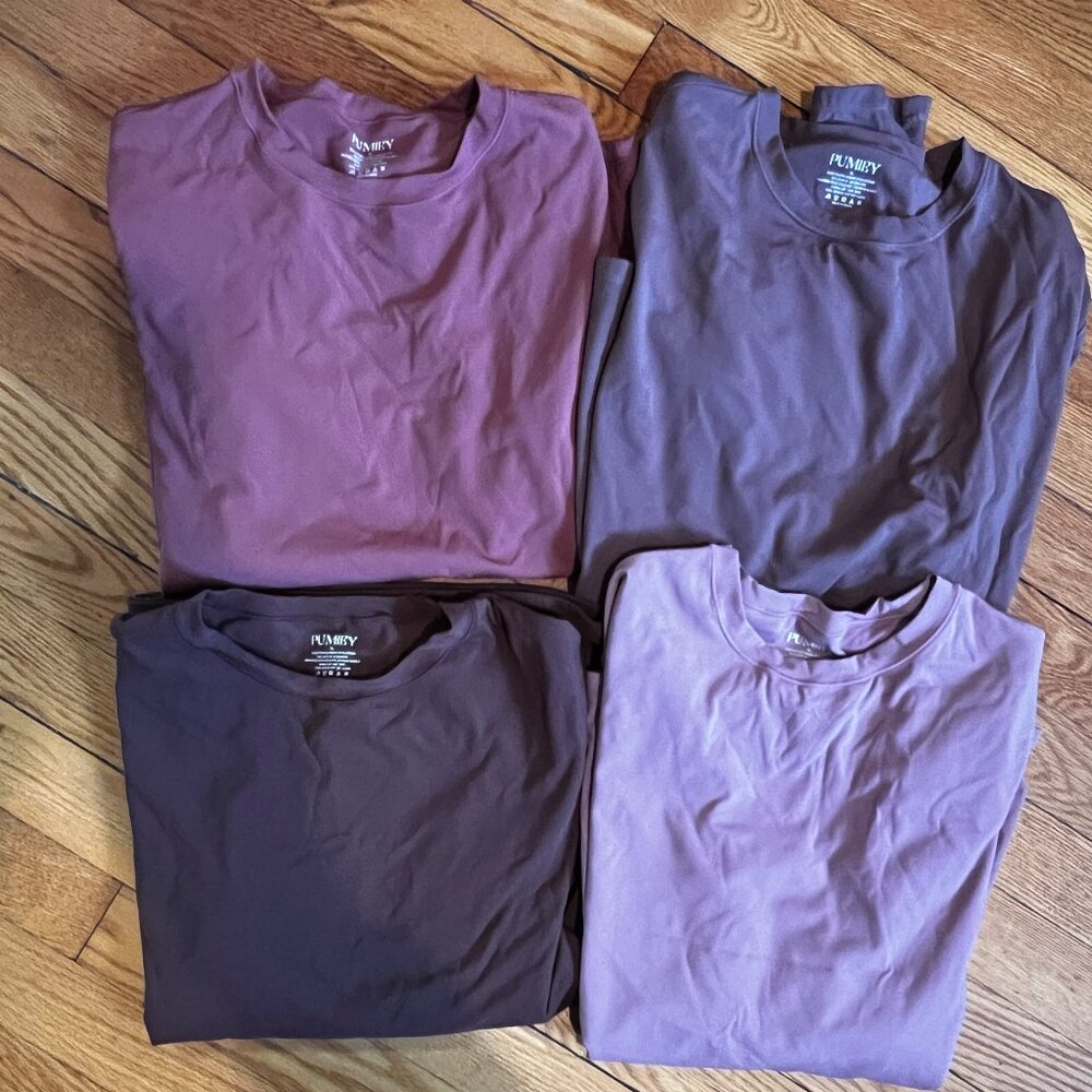 4pc Bundle - Pumiey Long Sleeve Shirts - Size XL